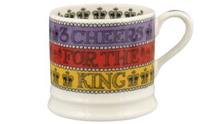 A King Charles coronation mug from Emma Bridgewater.