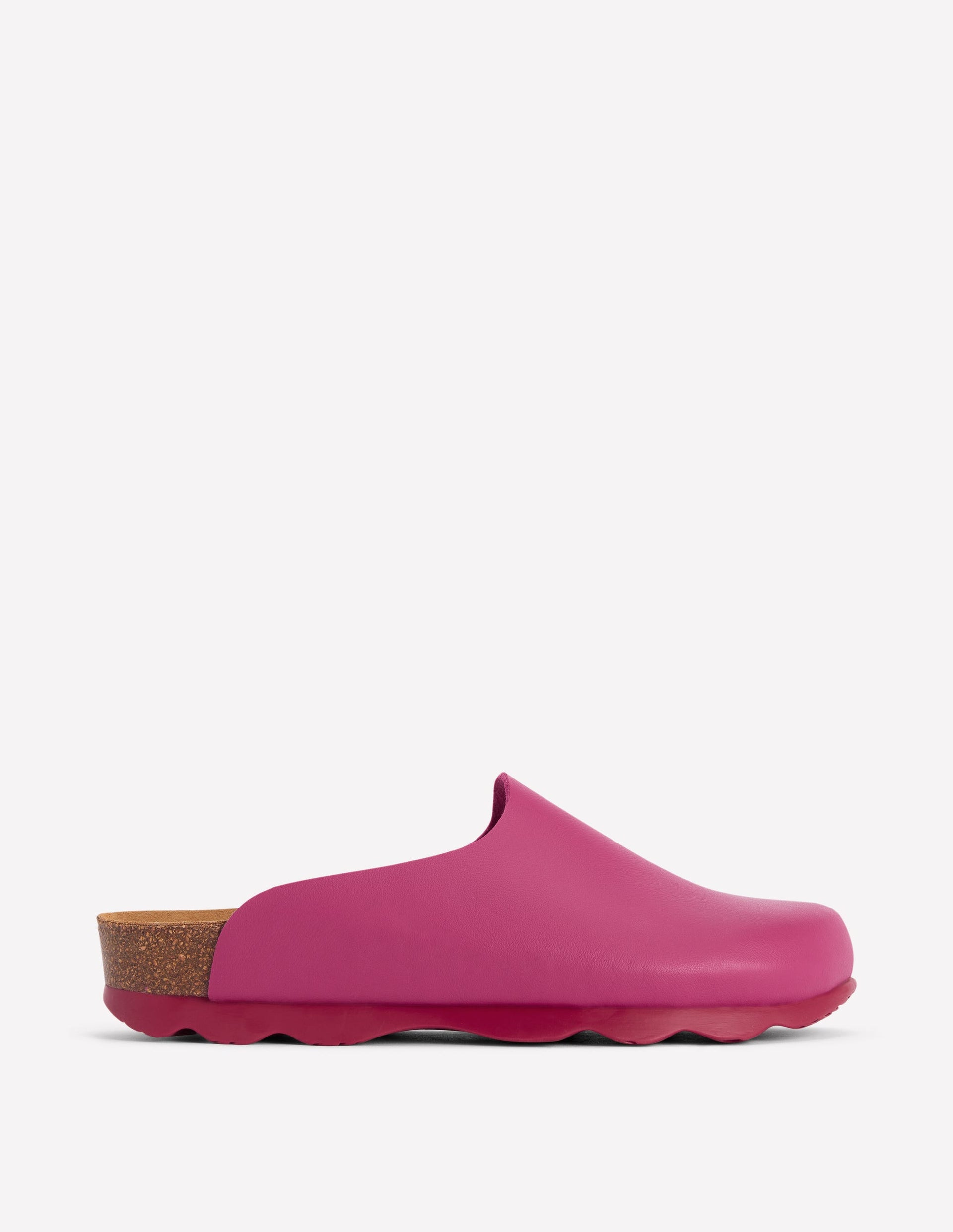 Lyla Color Block Clogs-Pink/Red