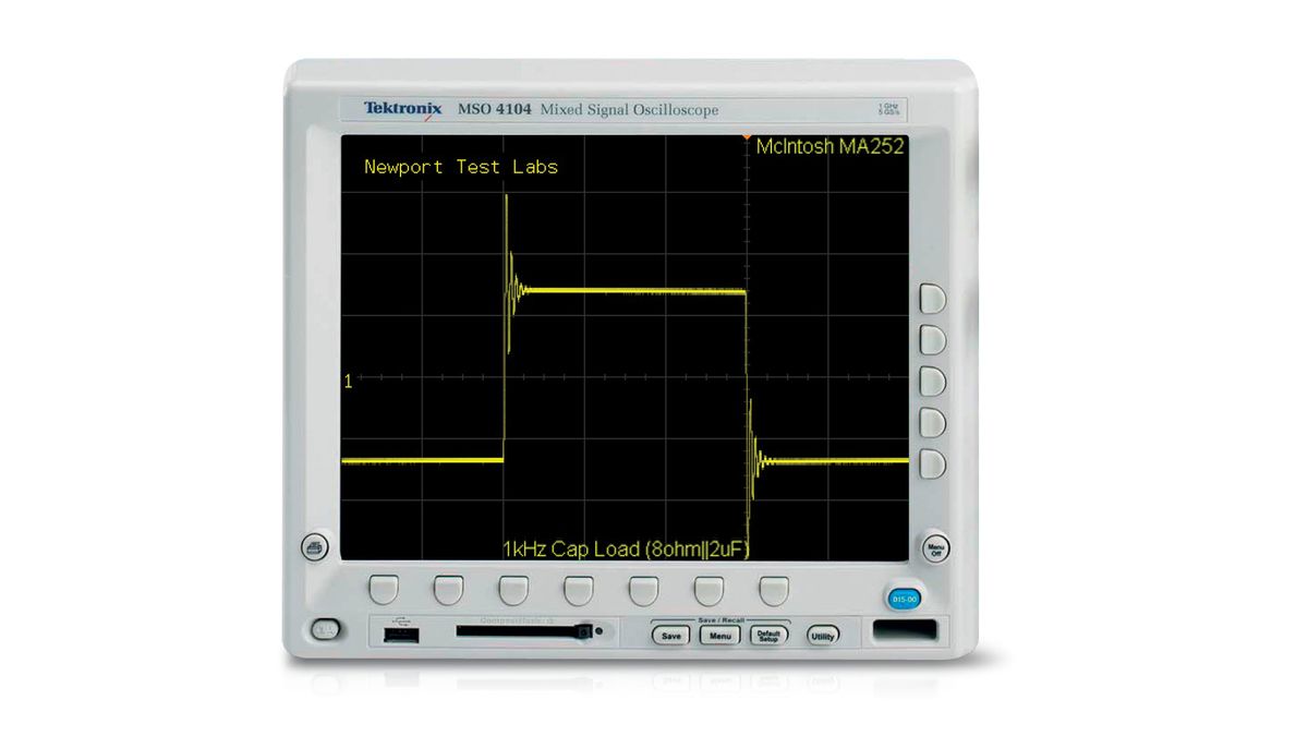 McIntosh MA252 lab results