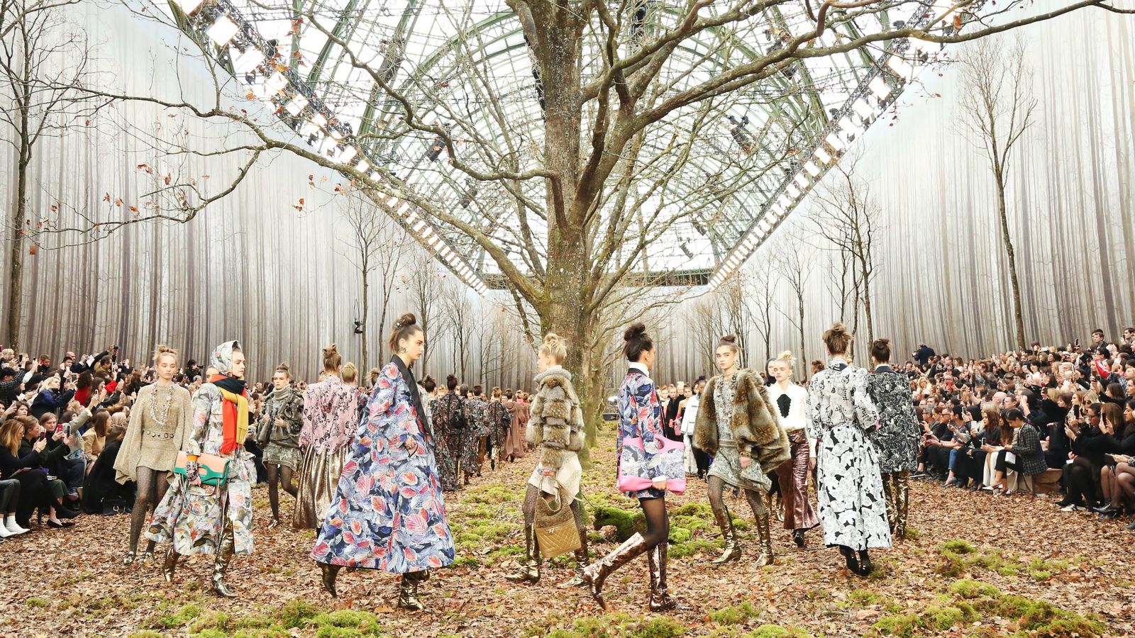 Chanel AW18 Show Review: What went down in Chanel's magical forest ...