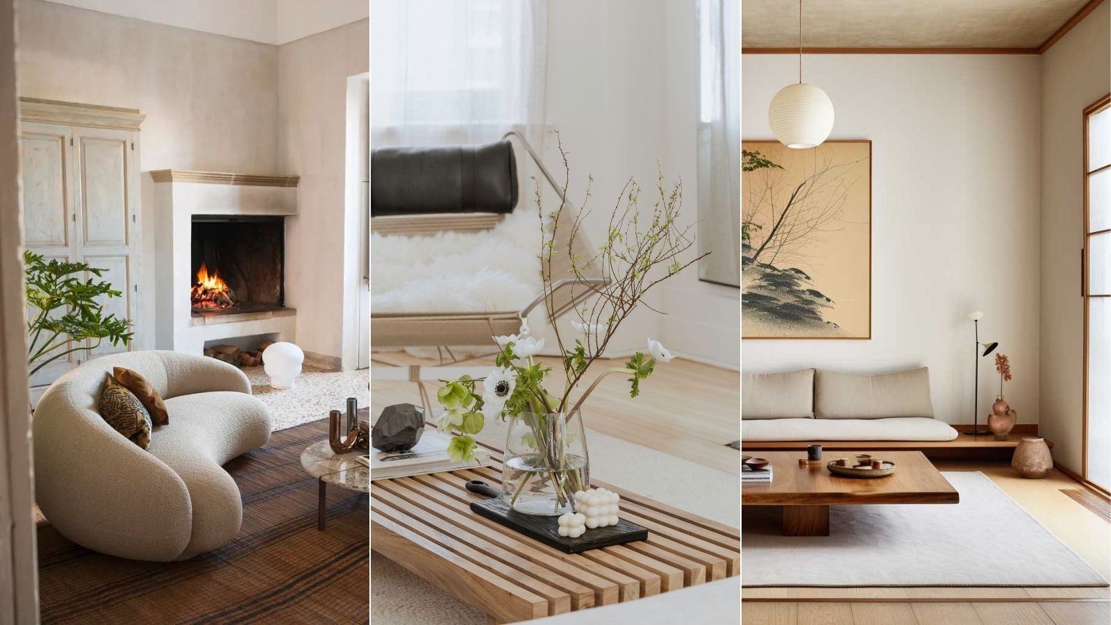 9 Japandi living room ideas