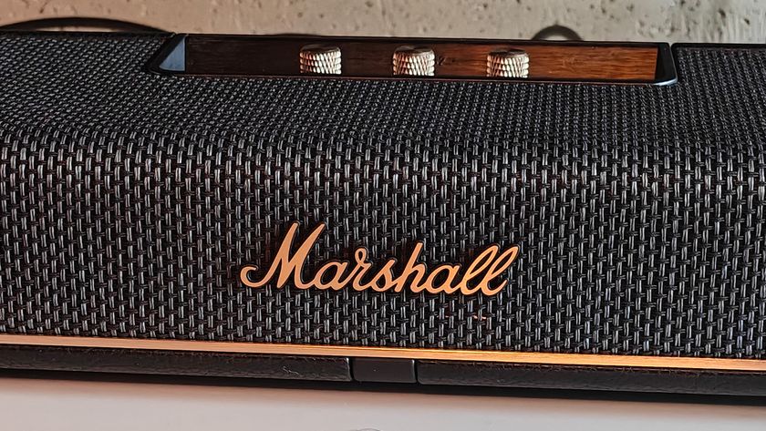 Marshall Heston 120 soundbar in test room