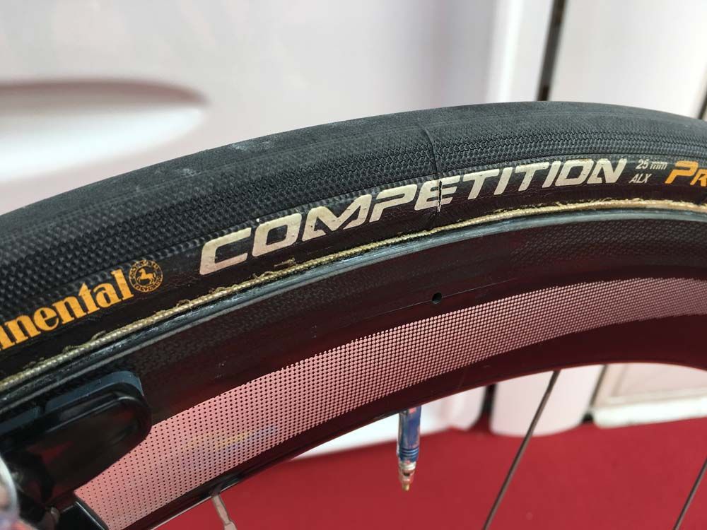The Continental Competition ProLtd ALX 25mm tubulars