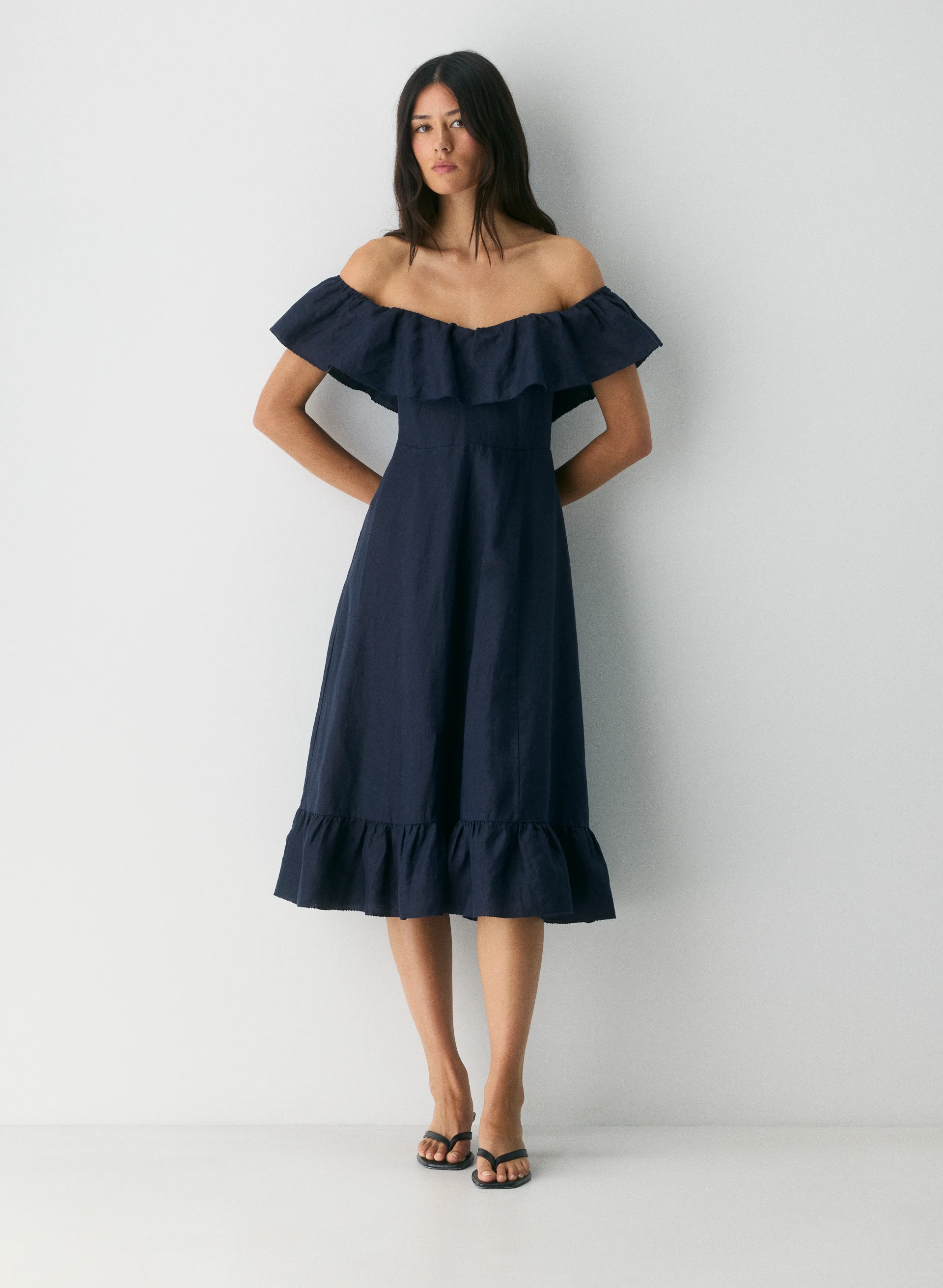 Marmion Linen Dress