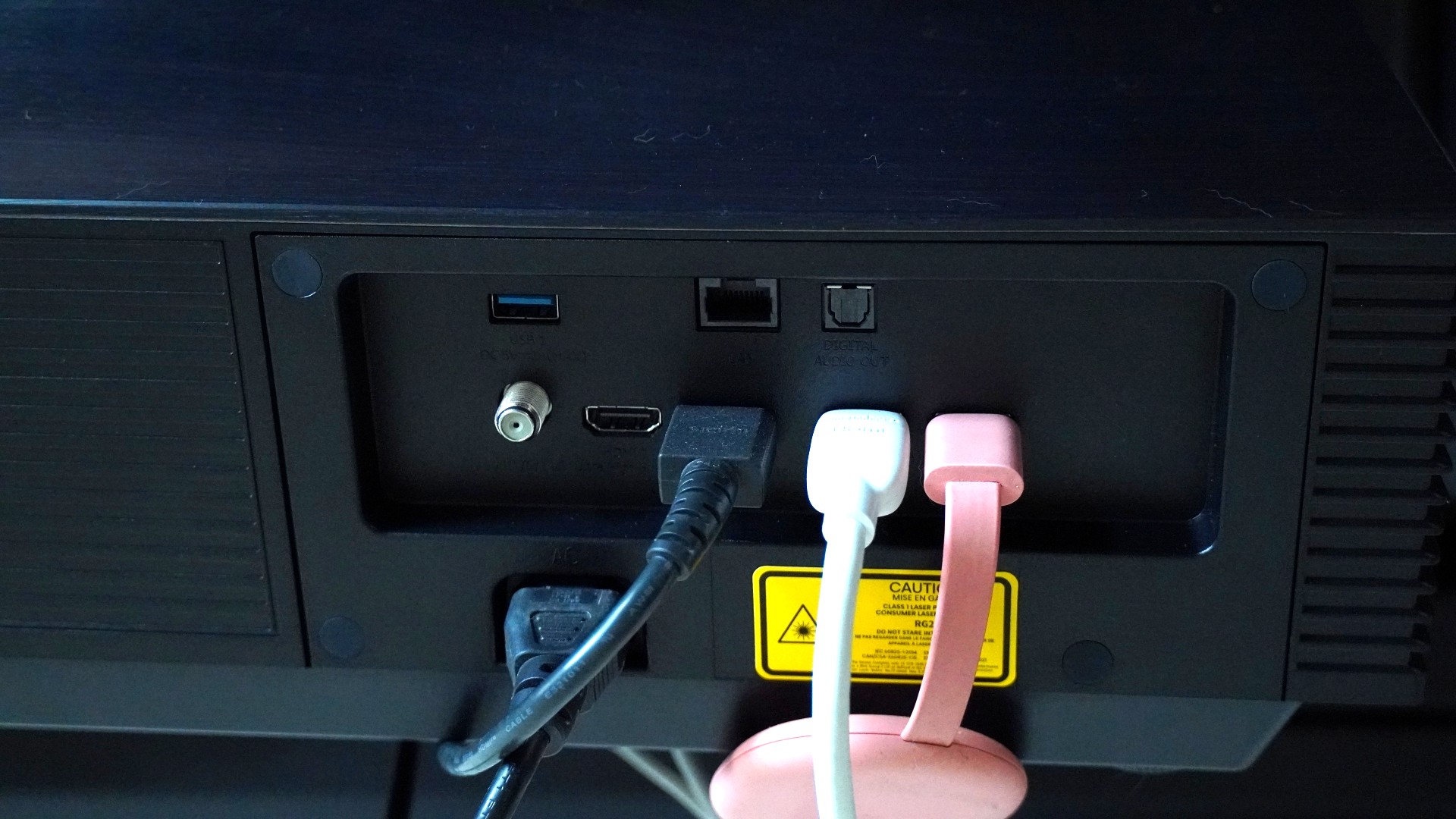 Hisense L9Q rear panel ports