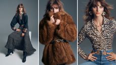Three images from the Rixo x Bay Garnett collaboration