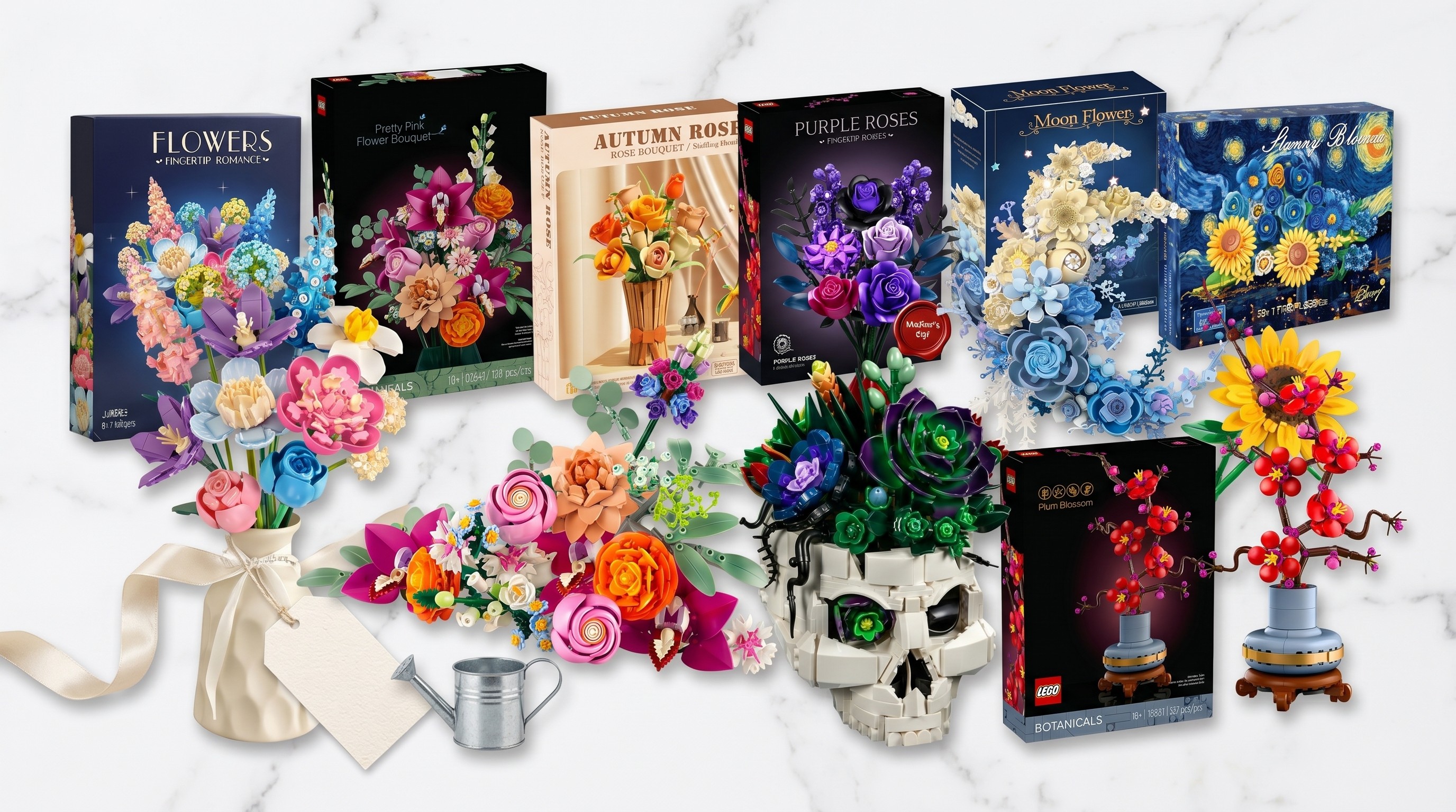 Mother's Day lego flower collection
