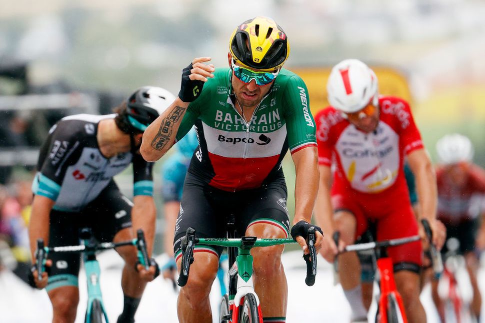 Colbrelli suggests Tour de France police raid on Bahrain Victorious was