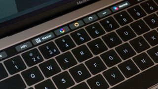 The Touch Bar puts all the controls at your fingertips