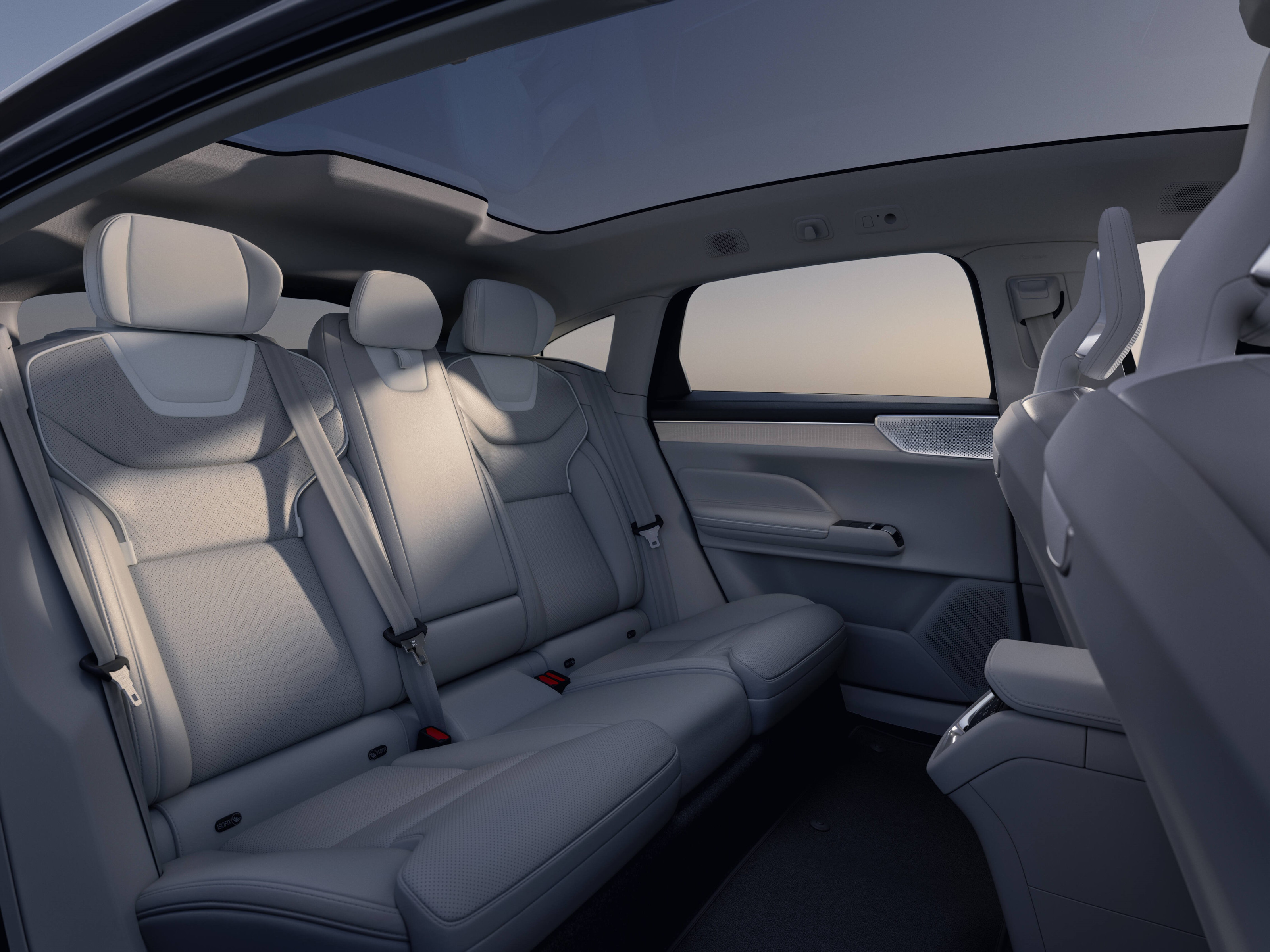 Volvo ES90 rear seats