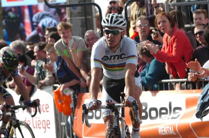 Philippe Gilbert (BMC Racing Team) blew his chances on the final climb