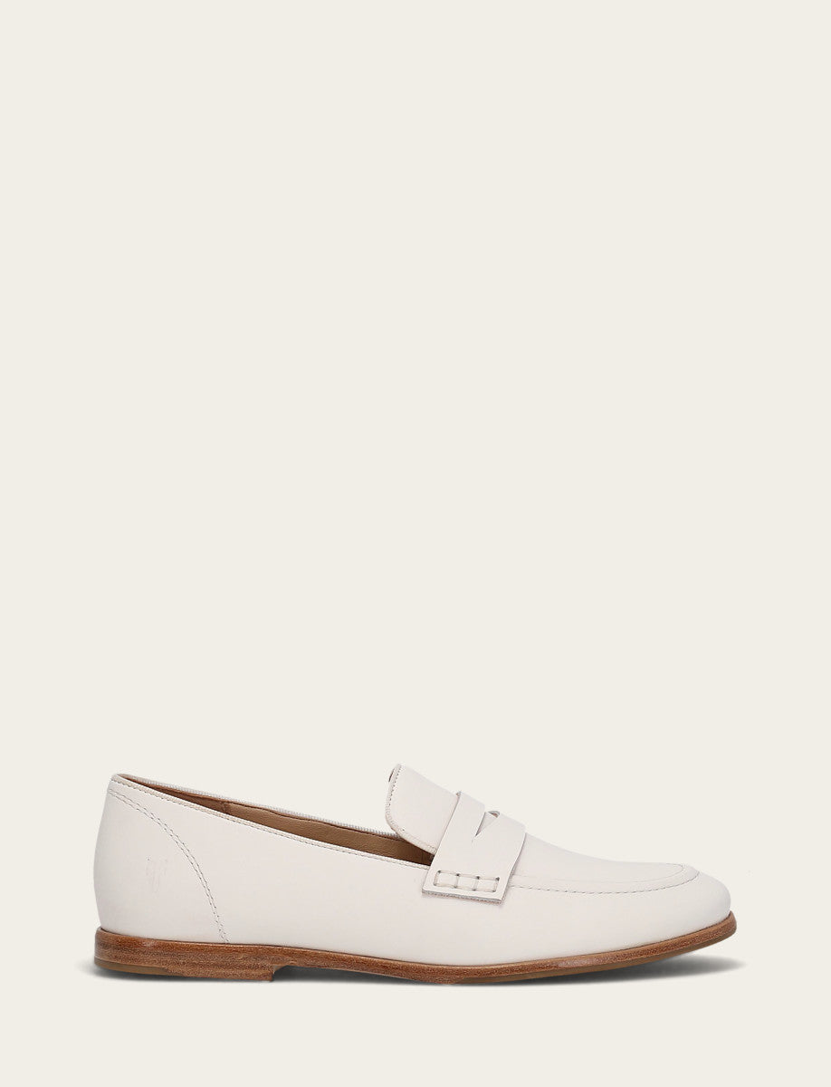 Faith Loafer in White