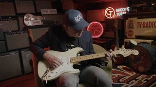 Joe Bonamassa plays a 1969 Fender Stratocaster