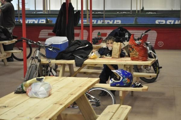 Time to refuel after a day fo riding.
