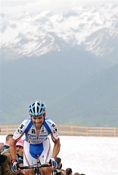 Gilberto Simoni (Serramenti PVC Diquigiovanni) had a good day and finished third.