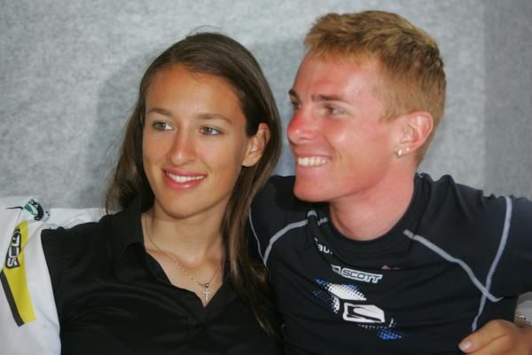 Vania Rossi and partner Riccardo Ricc&ograve;