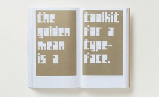 A spread from the book showing 'Talbot Type', by Adrian Talbot