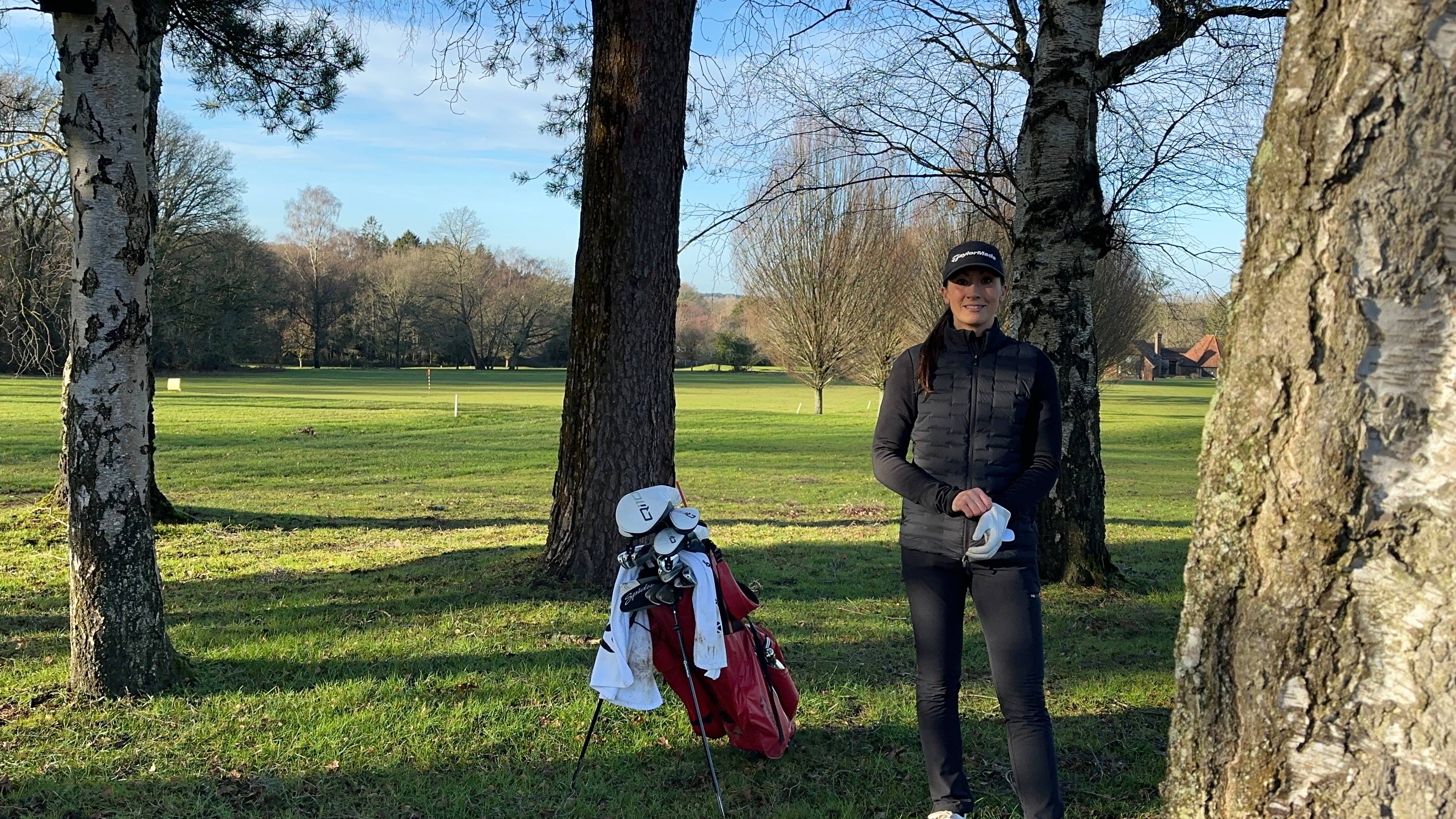 Jess Ratcliffe amongst the trees