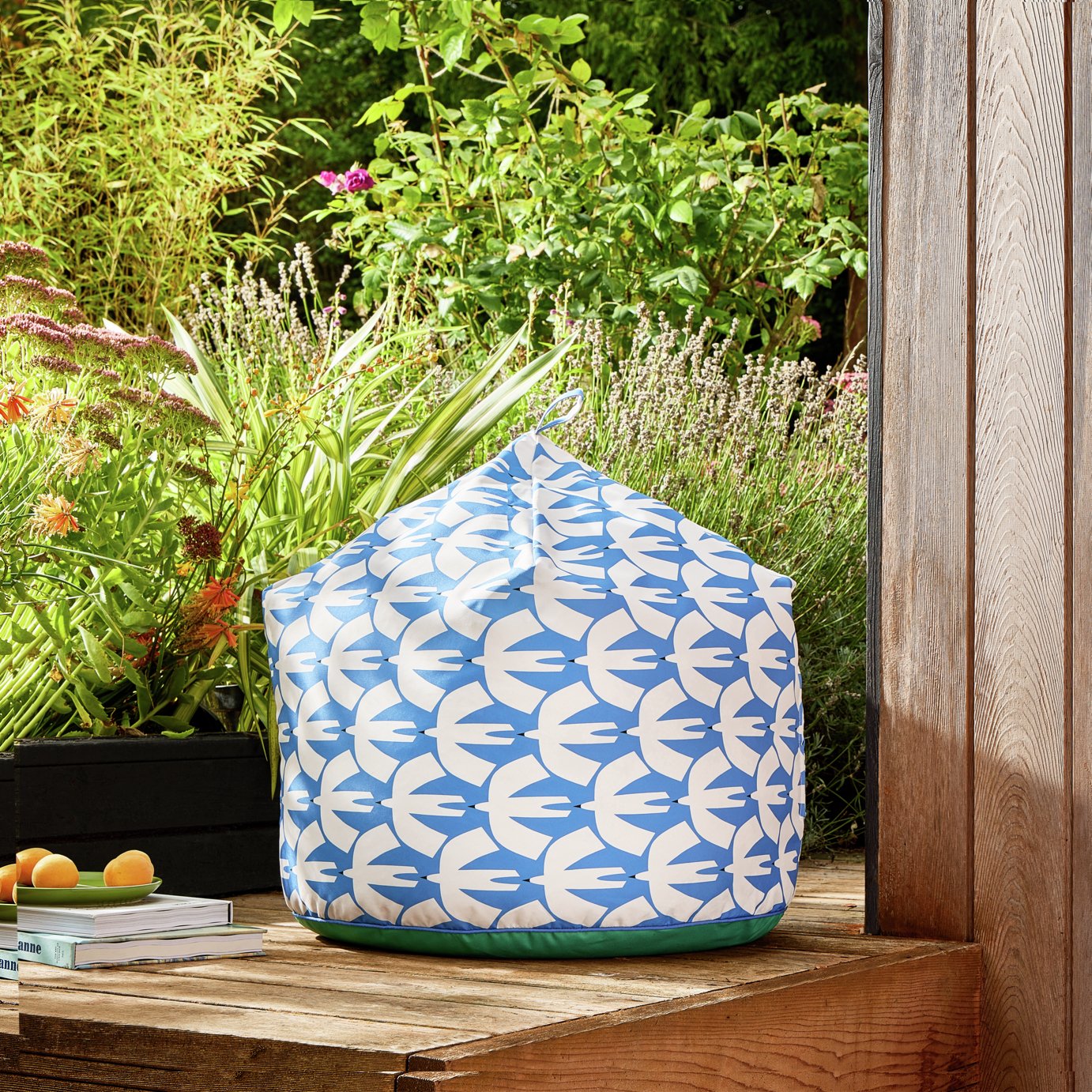 Habitat X Scion Indoor Outdoor Bean Bag With Handle