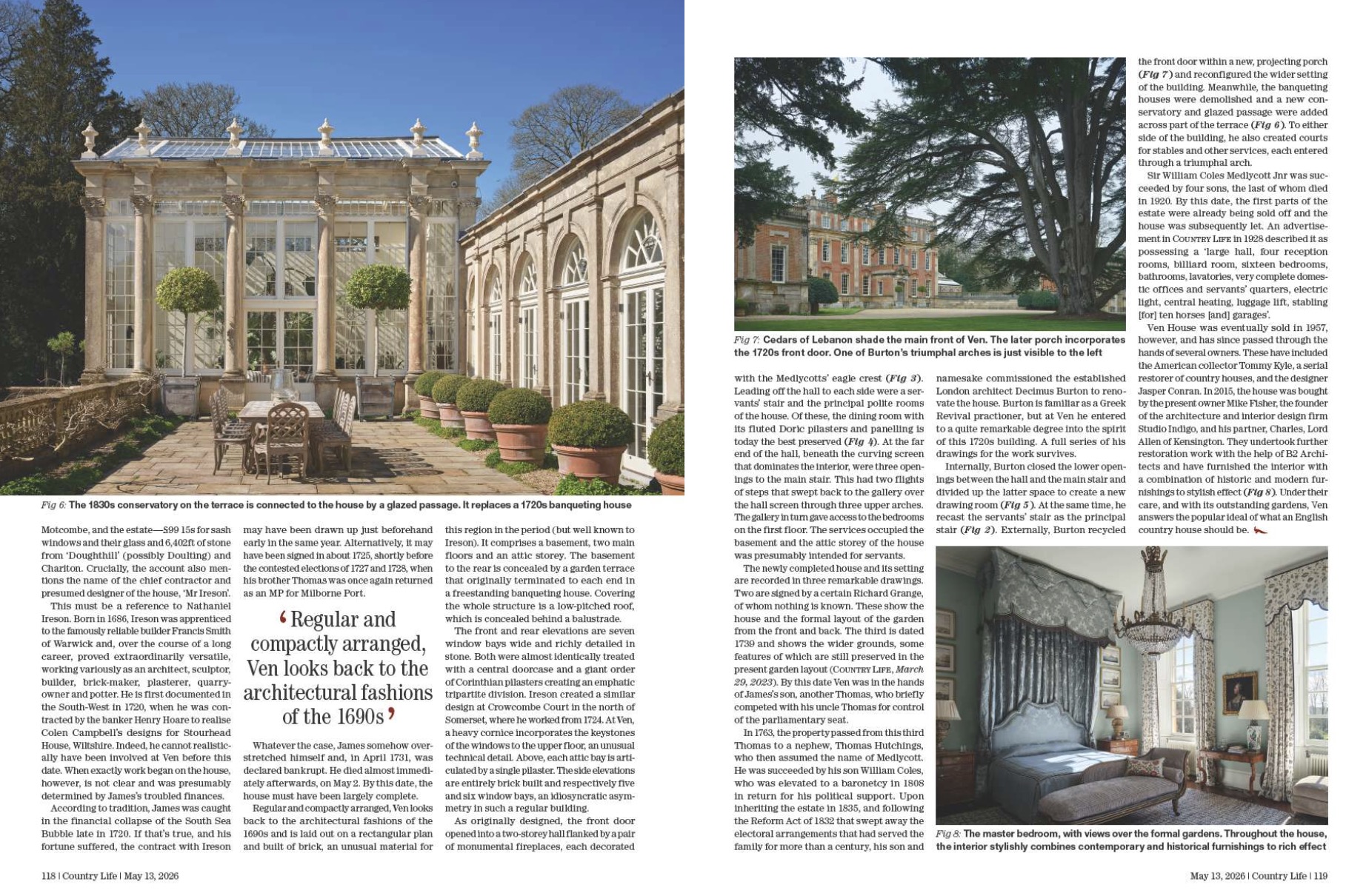 Spreads from Country Life 13 May 2026