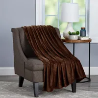 Hastings Home 60-in x 70-in Fleece Throw Hastings Home 60-in x 70-in Fleece Throw