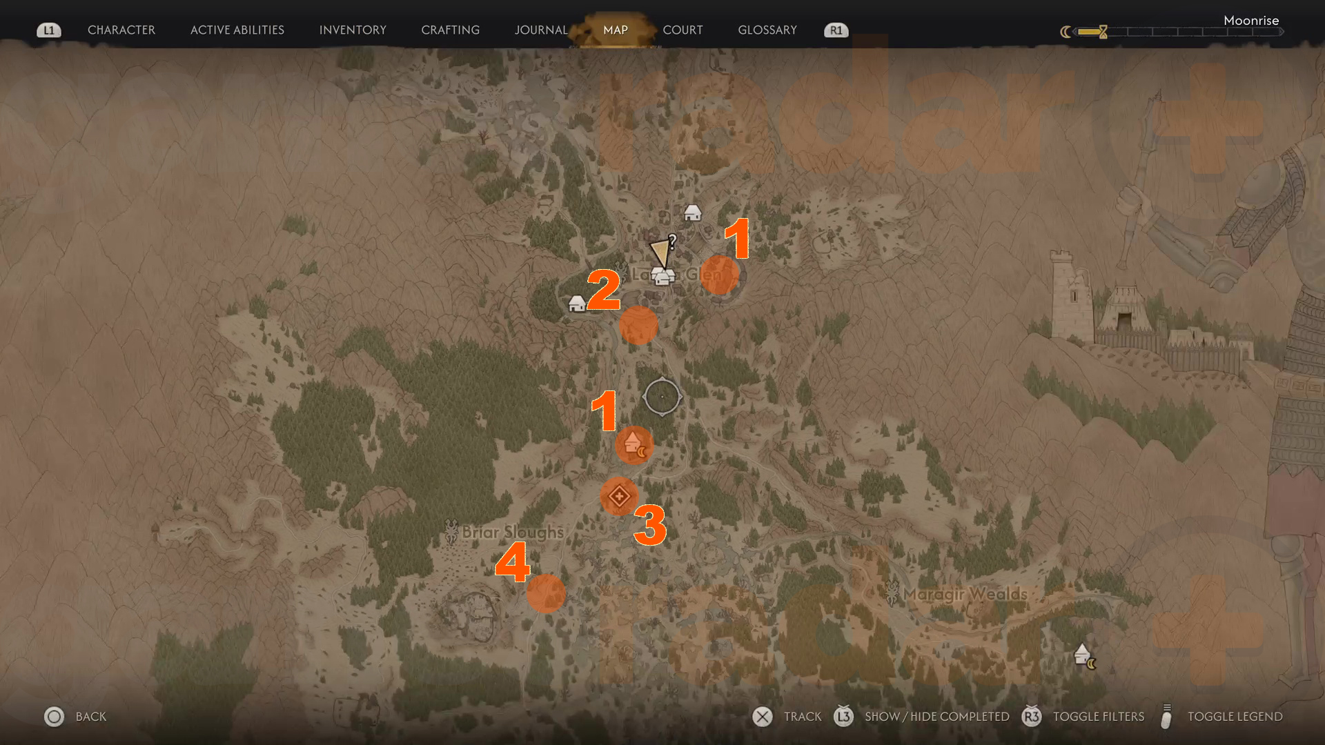 The best locations to go first The Blood of Dawnwalker