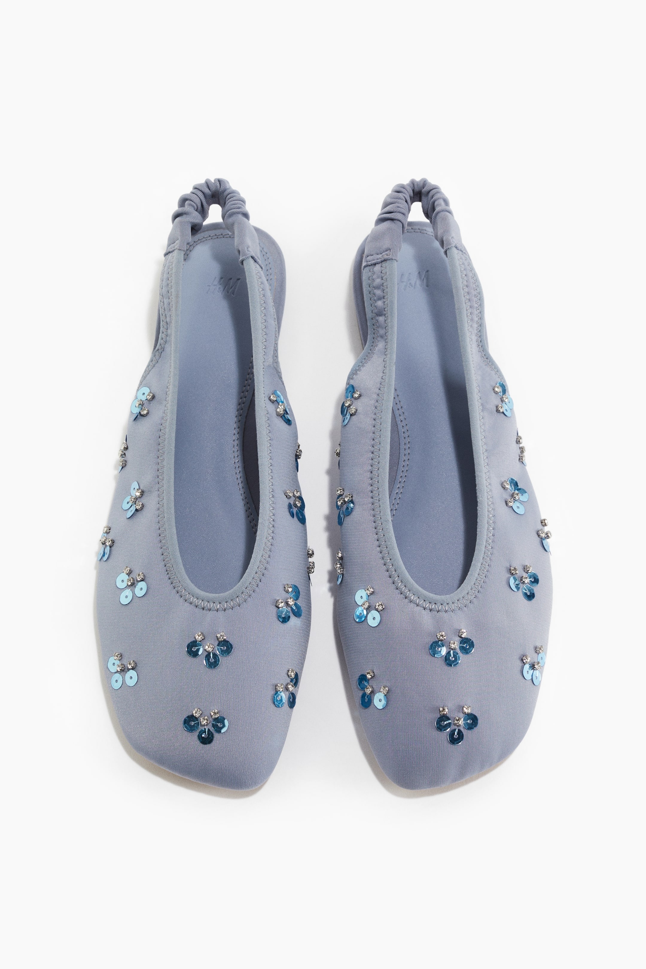 H&amp;amp;M, Embellished Slingbacks
