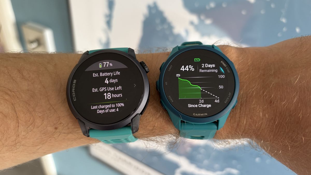 Garmin Forerunner 170 vs Coros Pace 4