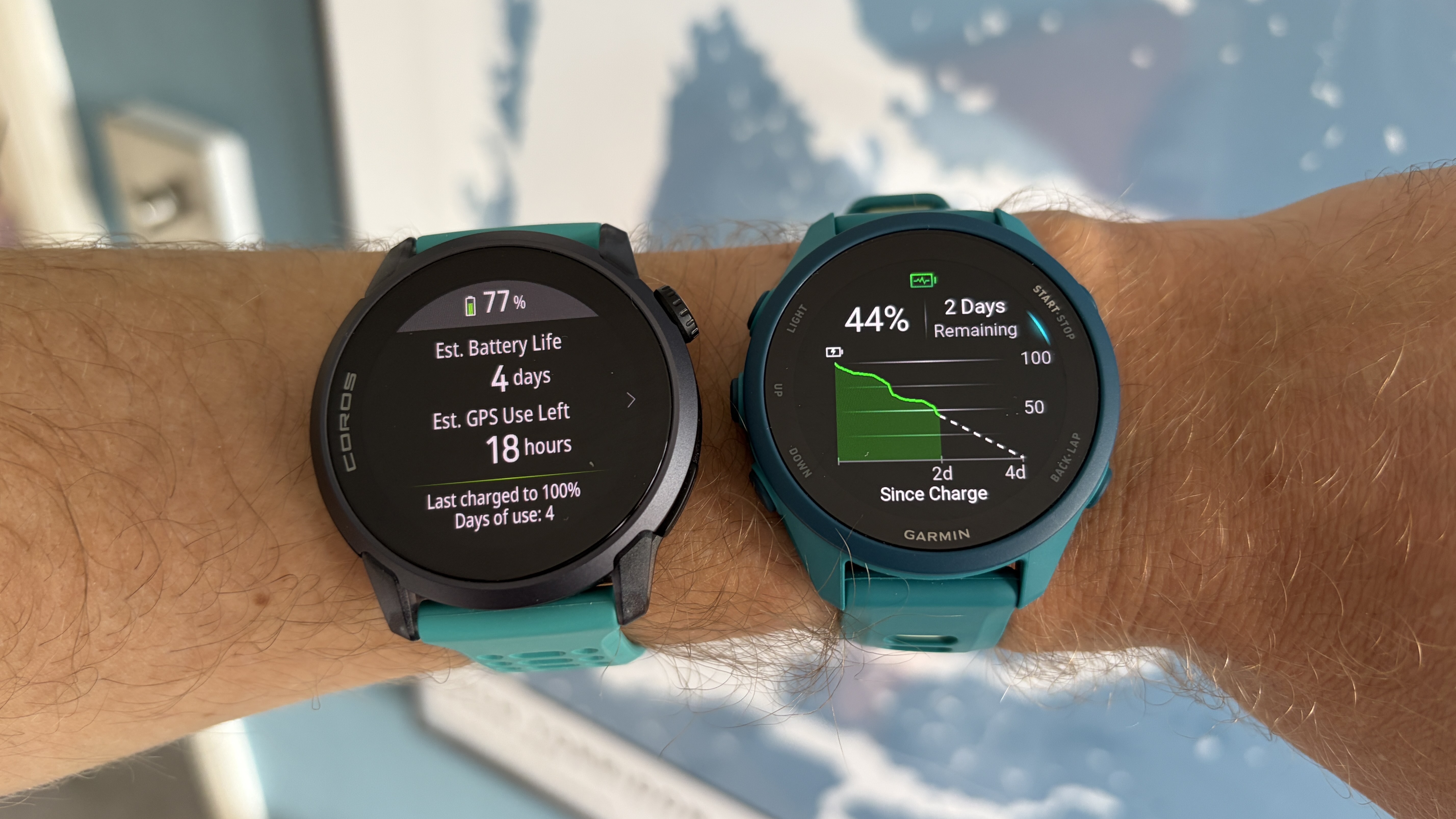 Garmin Forerunner 170 vs Coros Pace 4