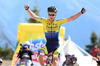 Michael Rogers won his second Grand Tour stage on the Monte Zoncolan at the 2014 Giro d'Italia in Savona