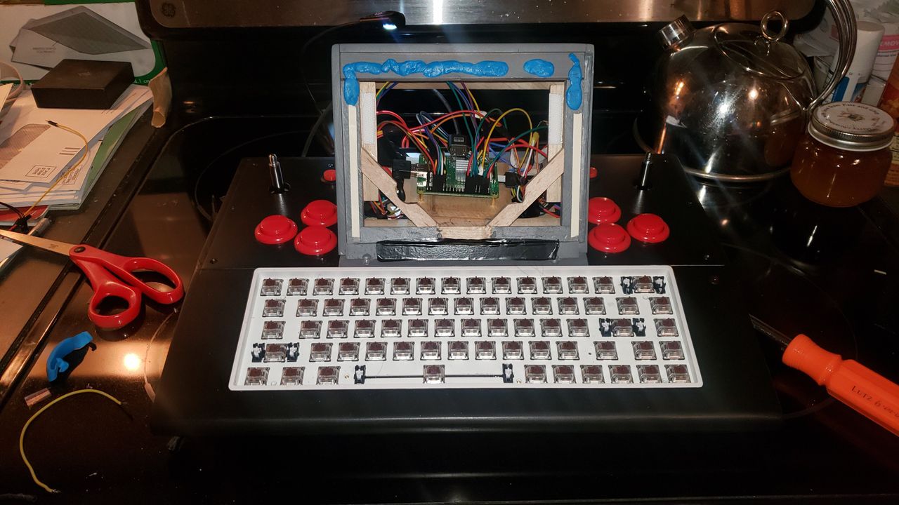 CBM X64+ Commodore 64 Cyberdeck