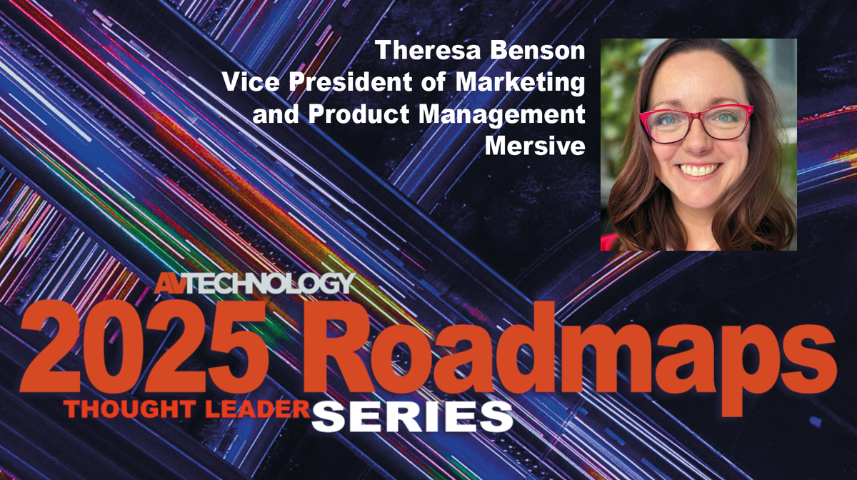 Theresa Benson, Vice President of Marketing and Product Management at Mersive