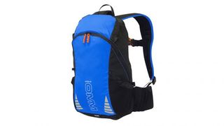 The OMM Ultra 15 running backpack for women in blue