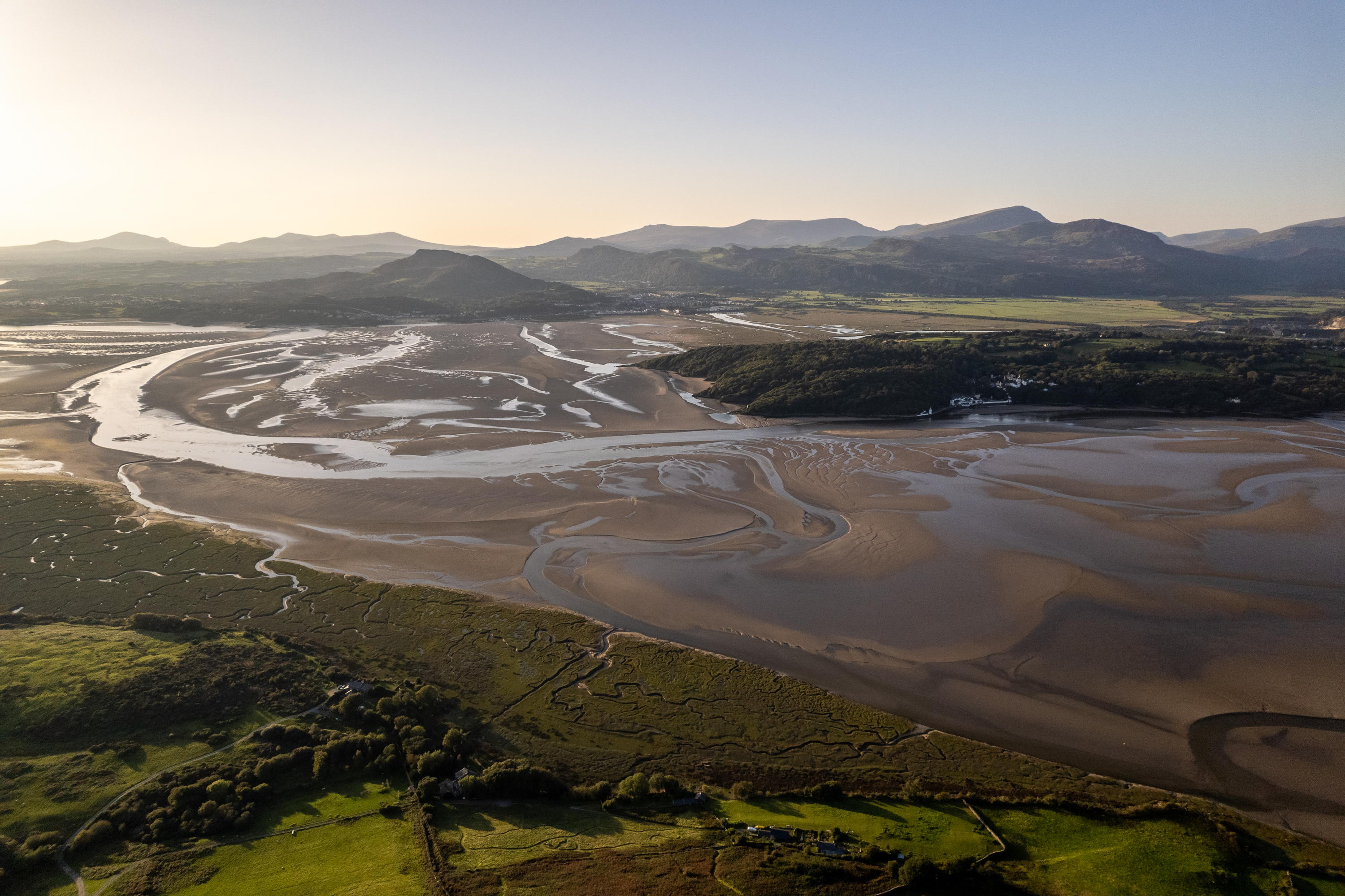 Glyn Cywarch castle in Wales