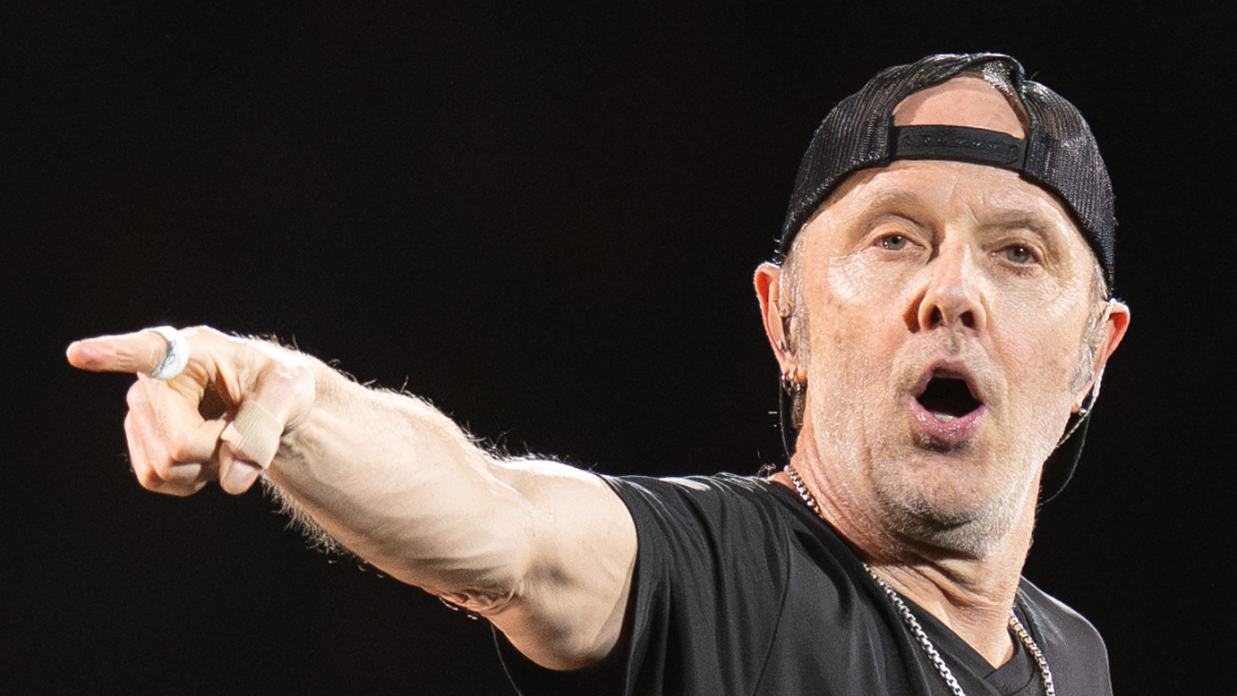 Lars Ulrich of Metallica performs at Levi&#039;s Stadium on June 20, 2025 in Santa Clara, California.