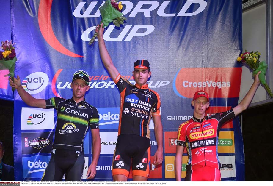 The top three in the men's race