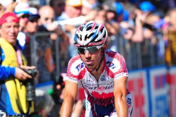 Joaqu&iacute;m Rodr&iacute;guez (Katusha Team) had a strong day anve moved up on GC