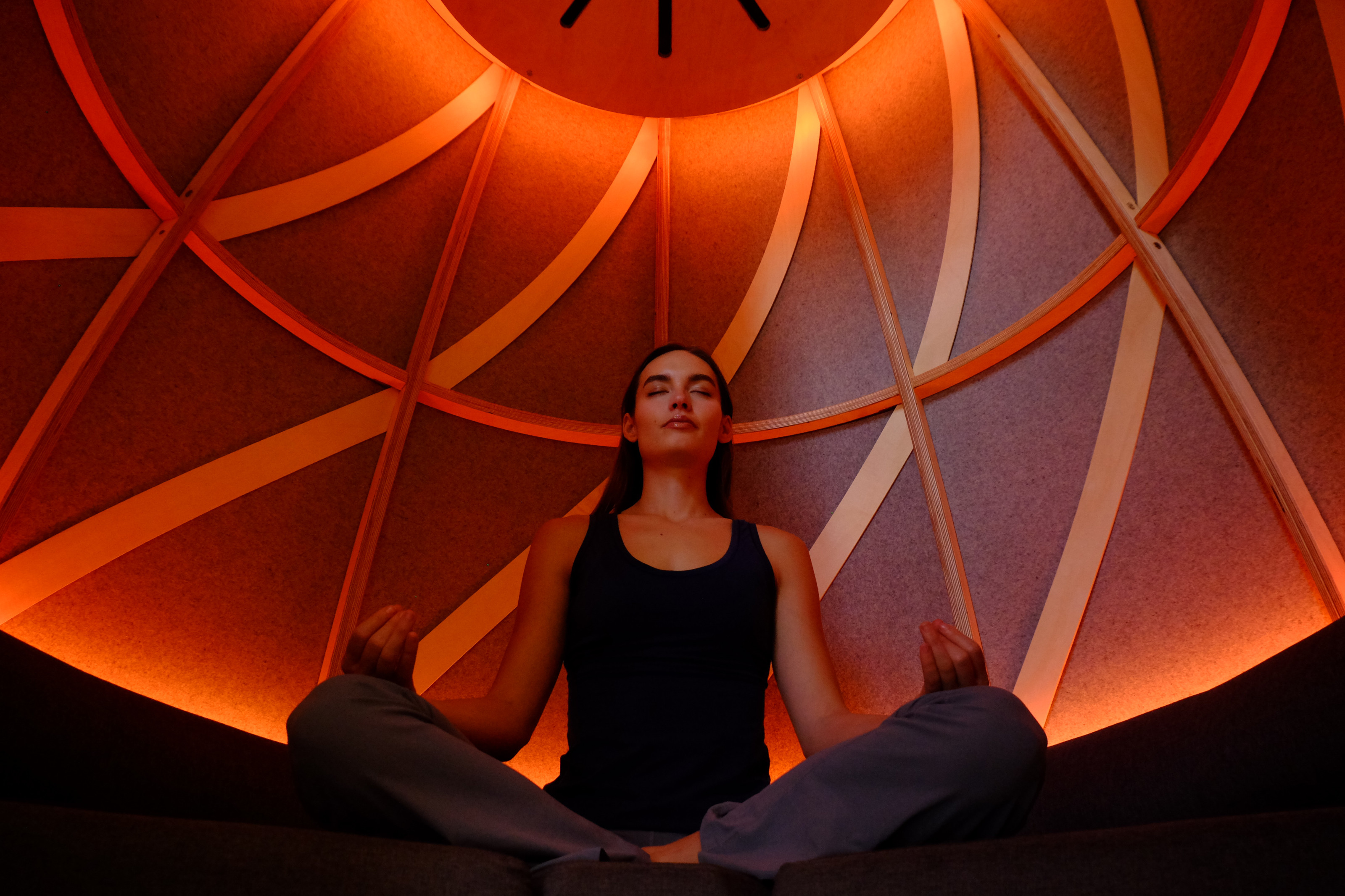 Iris Meditation Pod by OpenSeed and Fuseproject