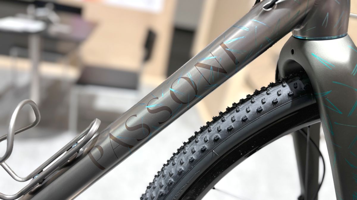 Passoni Cicloprato gravel bike at Eurobike