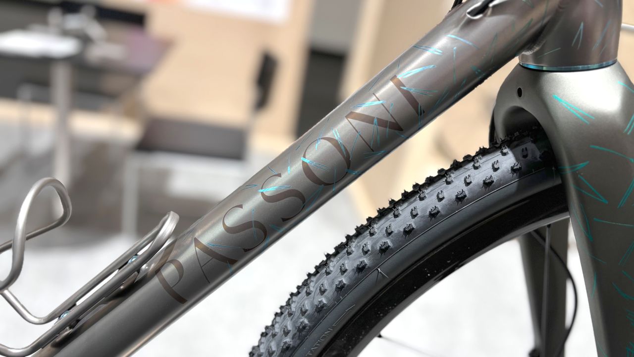 Passoni Cicloprato gravel bike at Eurobike