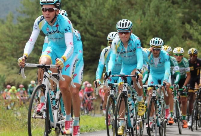 Astana&rsquo;s stagiaire Bakhtiyar Kozhataye showed today a very good condition and ability. He was instrumental for his team during its offensive to tear the race apart.