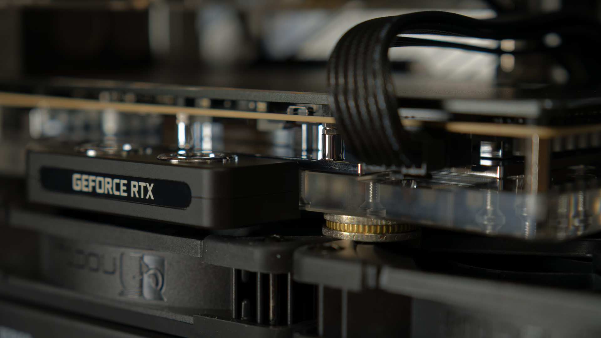 Greyscale ITX Build Cable Management