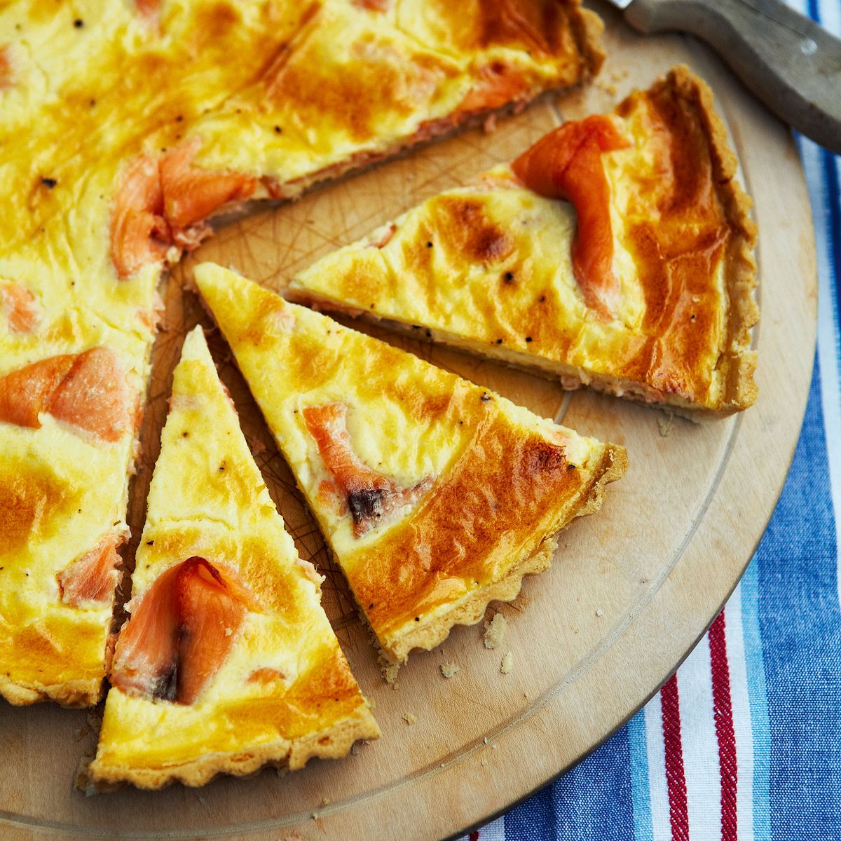 Smoked Salmon Tart | Lunch Recipes | Woman & Home