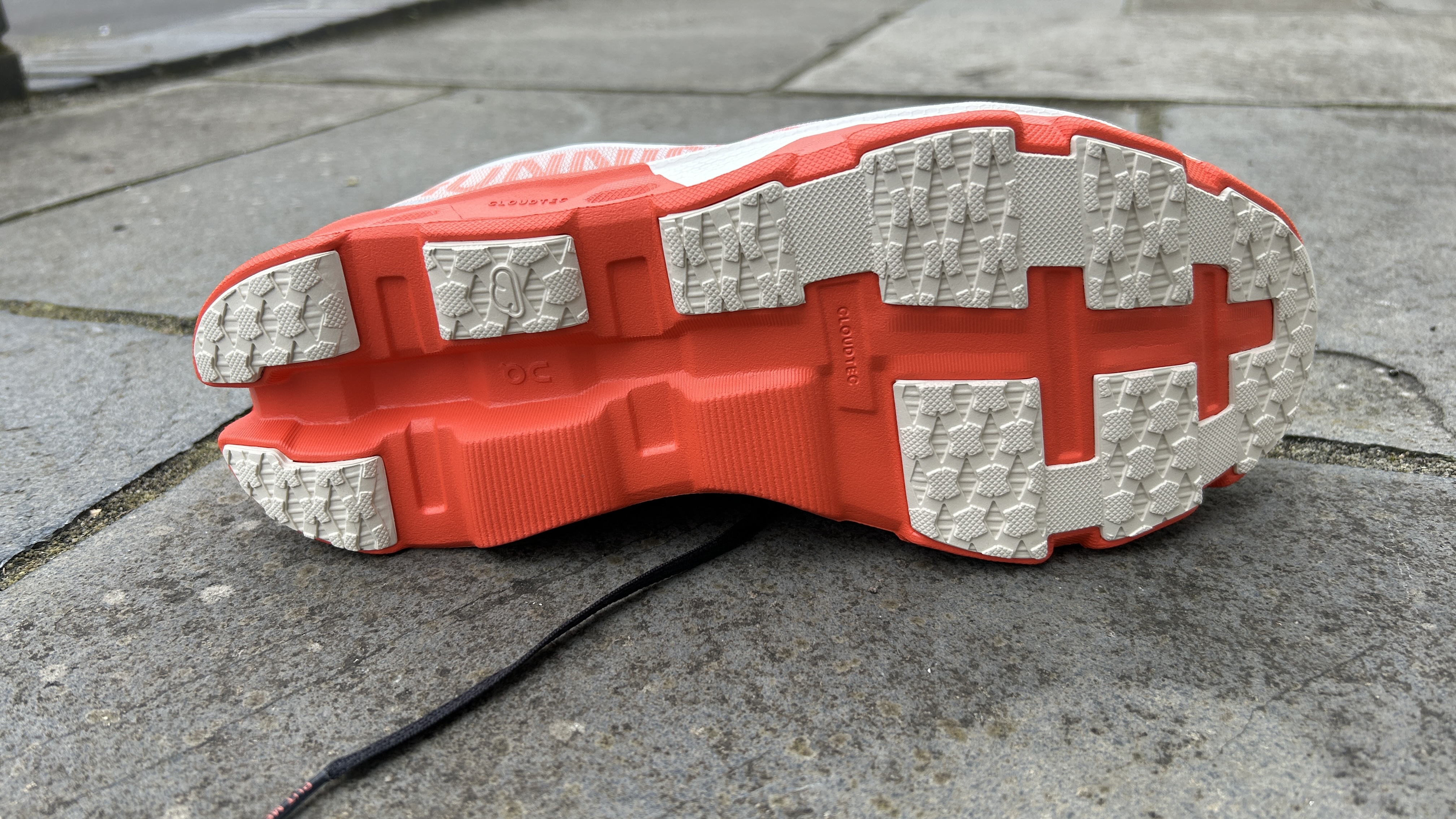 On Cloudmonster Hyper running shoe outsole