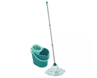 Leifheit Classic Mop and Bucket Set in blue