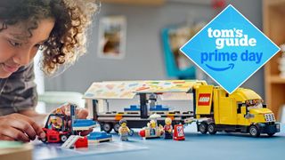 Lego City Yellow Delivery Truck