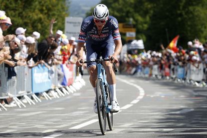 Mathieu van der Poel at the 2021 Tour de France