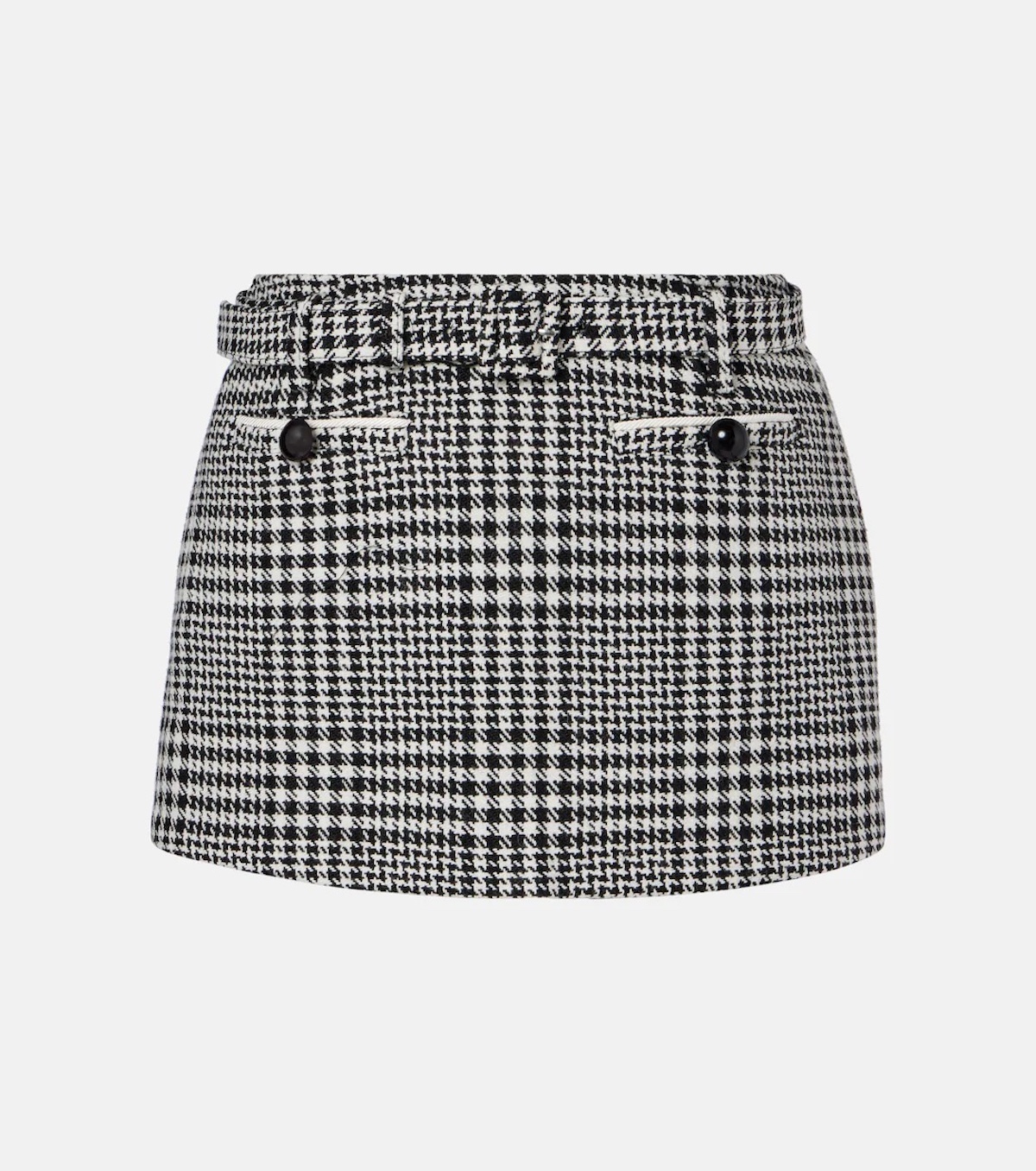mytheresa, Belted Houndstooth Skort