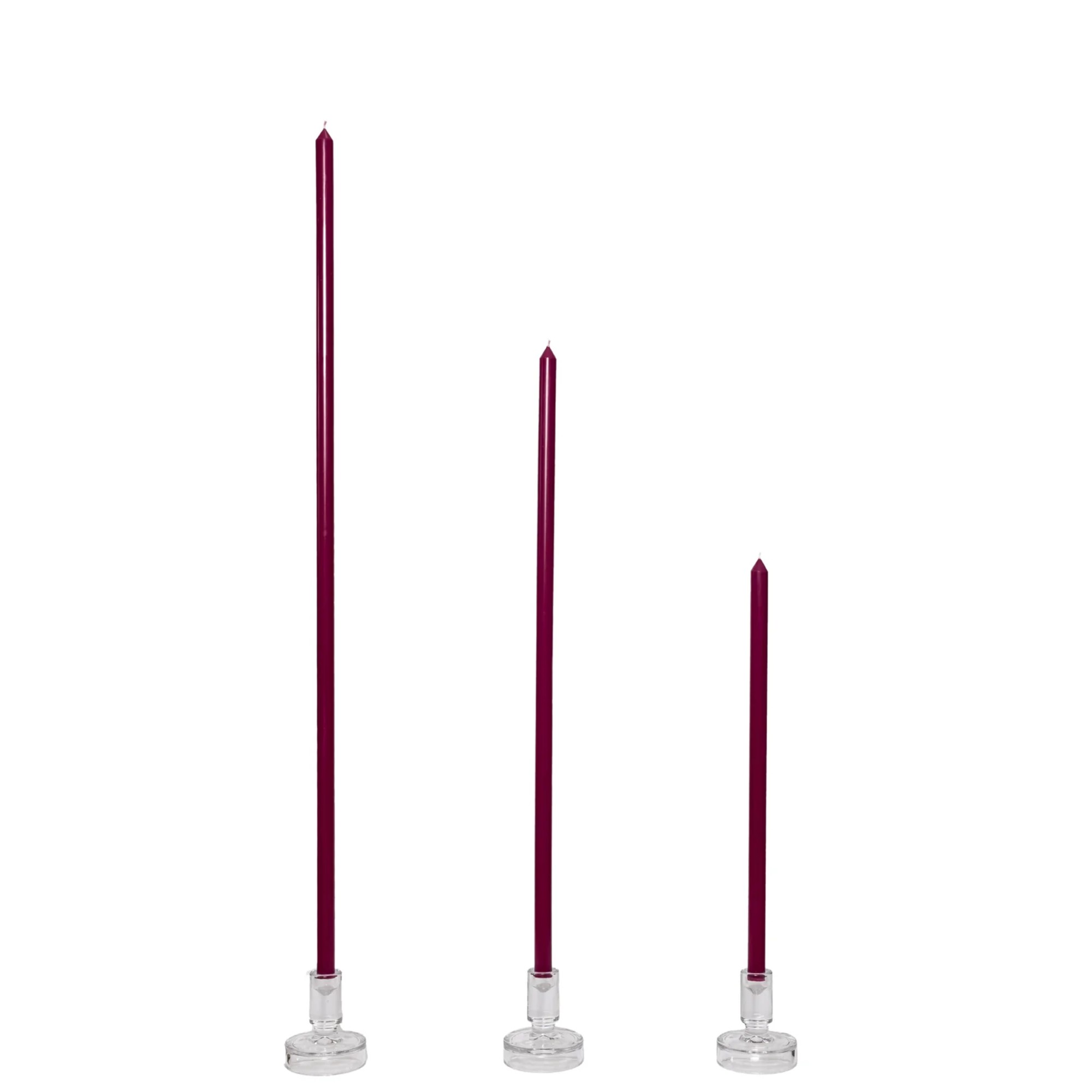Metre MULBERRY TAPERED CANDLE PAIR
