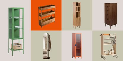 Slim Storage Unit for Small Spaces